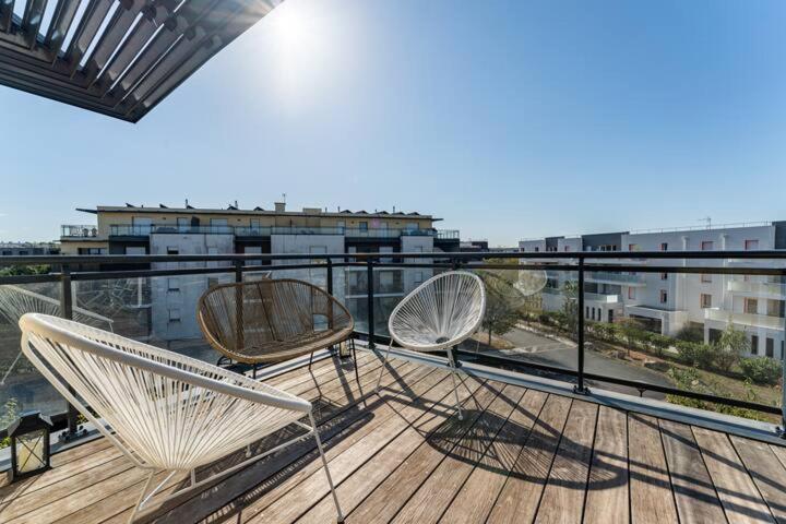 Bordeaux Merignac Appartement 2 Pieces - 2 Terrasses Екстериор снимка